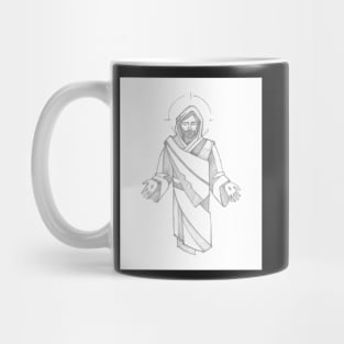 Jesus Christ Resurrection drawing Mug